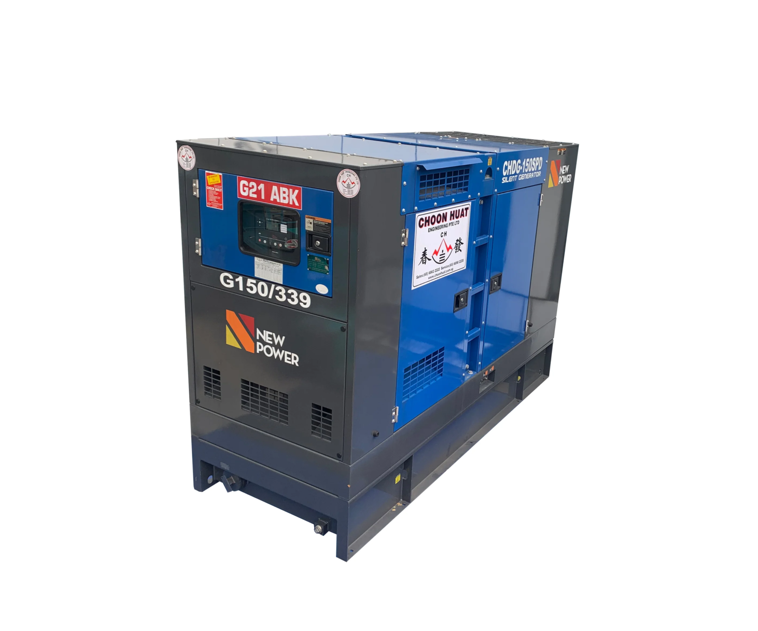 Newpower Generator 150kVA-CHDG150SPB-Sale