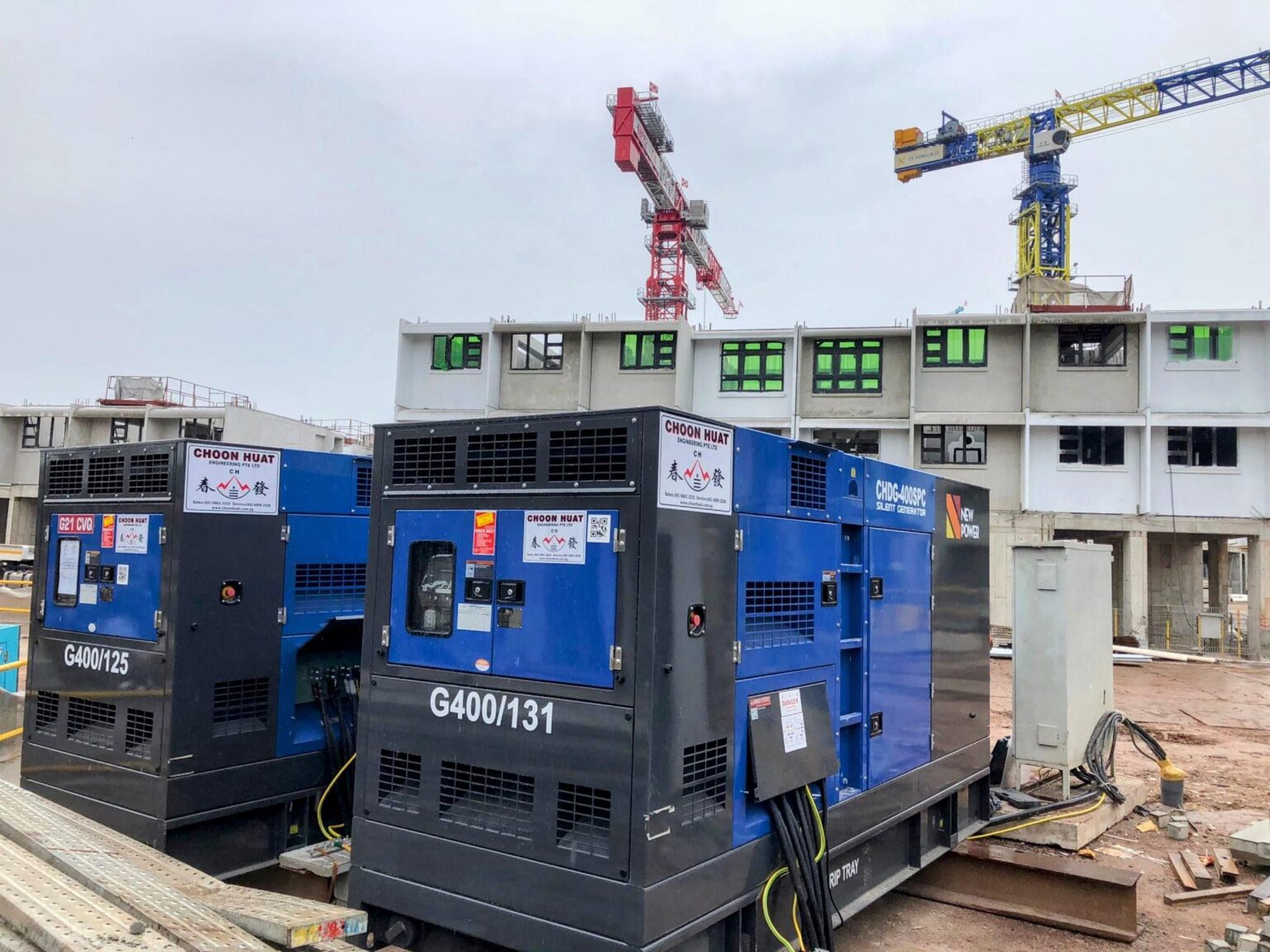 Store Engineering Generators Reaching New Heights with 150 Sets of Synchronising Generators - Choon ...